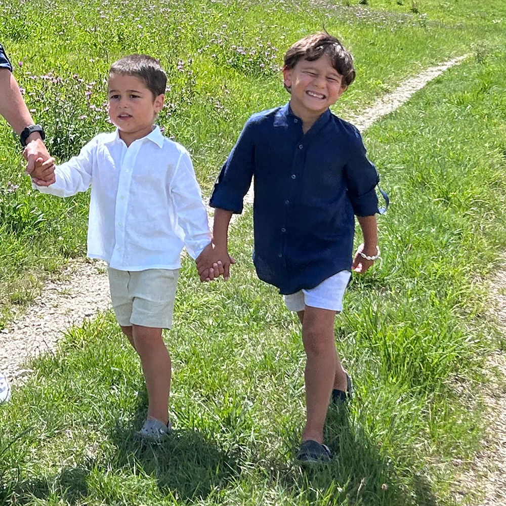 SHORT EN LIN ENFANT - SUR DEMANDE