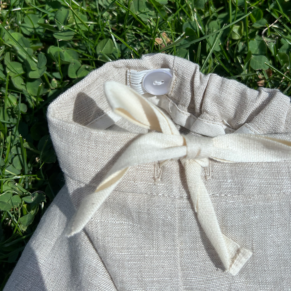 BABY BLOOMERS IN LINEN - BY REQUEST