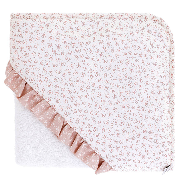 BABY TOWEL CAP - FLORAL