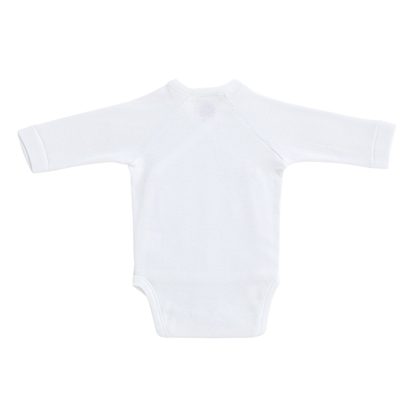 BABY CROSSED LONG-SLEEVE BODYSUIT