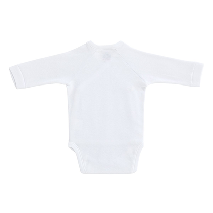 BABY CROSSED LONG-SLEEVE BODYSUIT